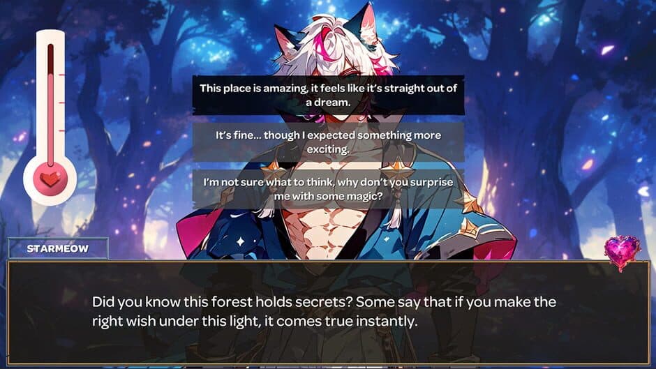 Скриншот 4 из Dungeon of Love: Catch Monsters to Make a Perfect Anime Boyfriend