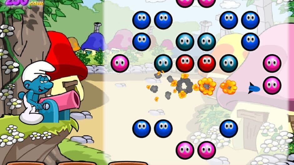 Скриншот 1 из Smurfs Balls Adventure