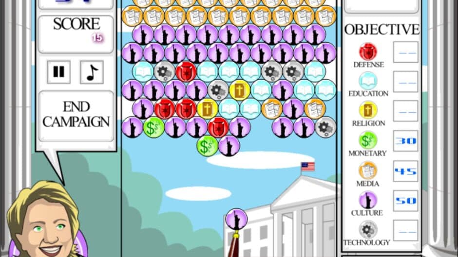 Скриншот 1 из Hillary Race for the White House