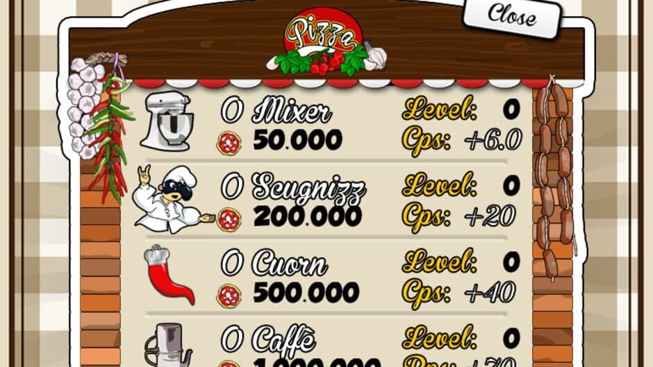 Скриншот 2 из Pizza Clickers