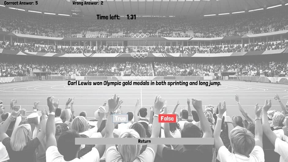 Скриншот 2 из Olympic Games Quiz