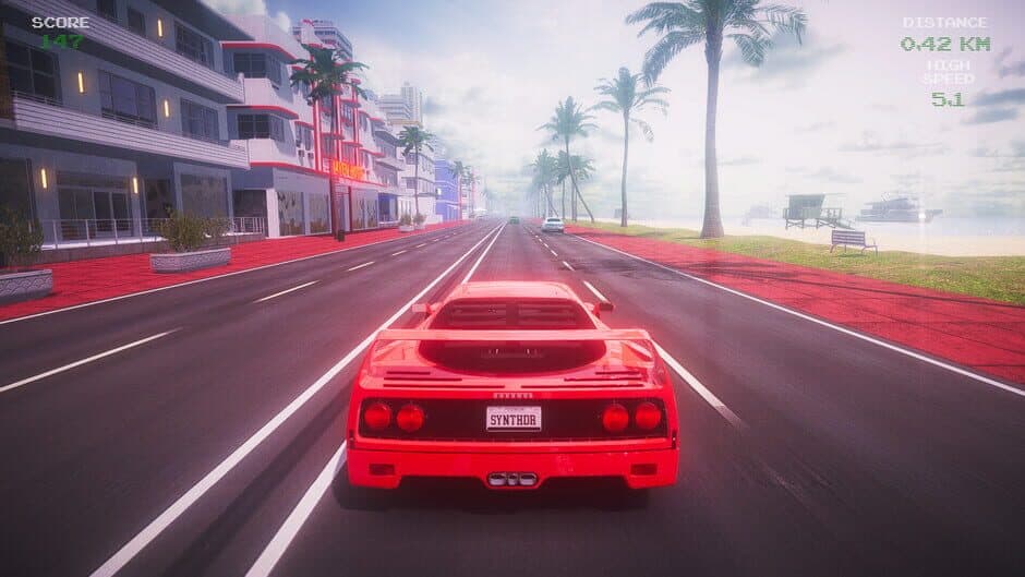 Скриншот 8 из Synthwave Driver