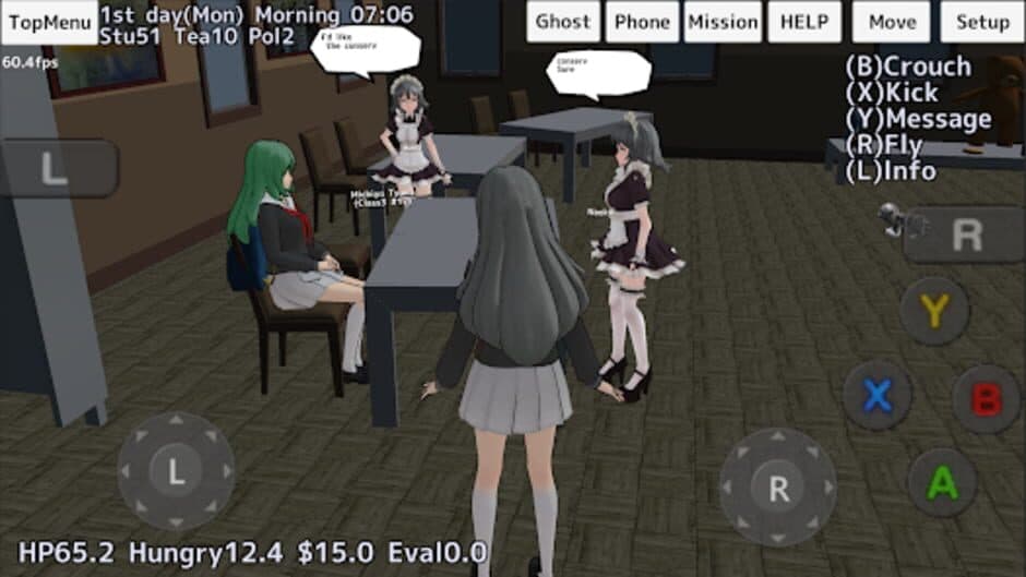 Скриншот 3 из School Girls Simulator