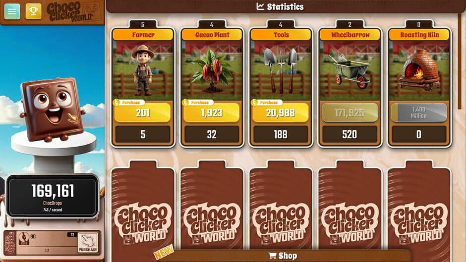 Скриншот 2 из Choco Clicker World