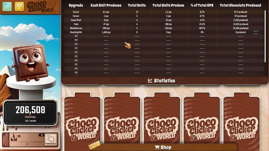 Скриншот 3 из Choco Clicker World