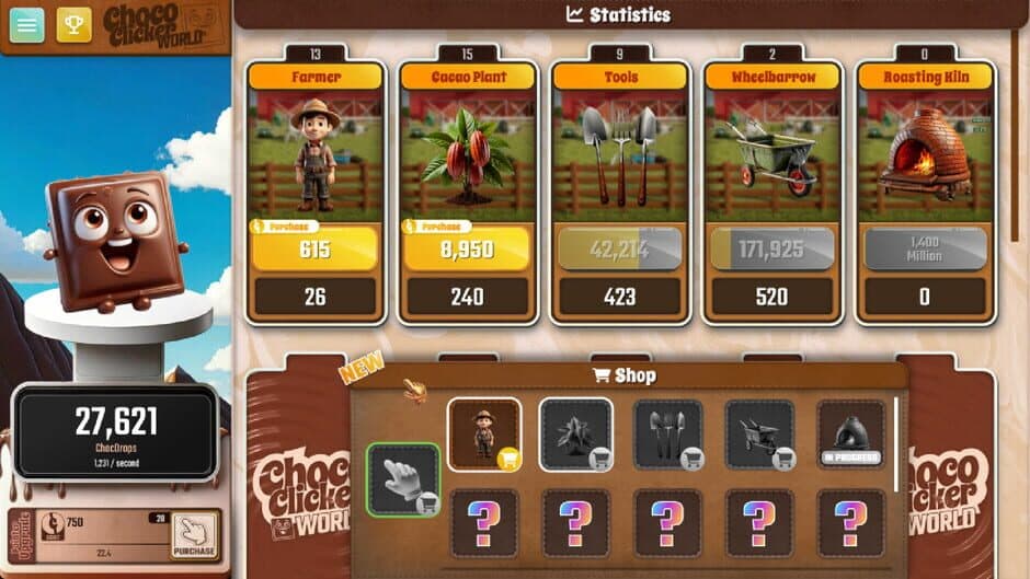 Скриншот 4 из Choco Clicker World