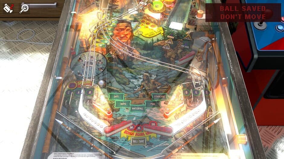Скриншот 3 из Zaccaria Pinball: Shooting the Rapids - 2016 Table