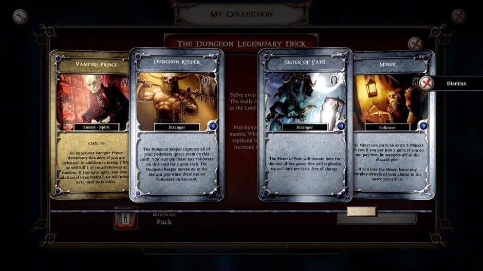 Скриншот 2 из Talisman: The Dungeon Expansion - Legendary Deck