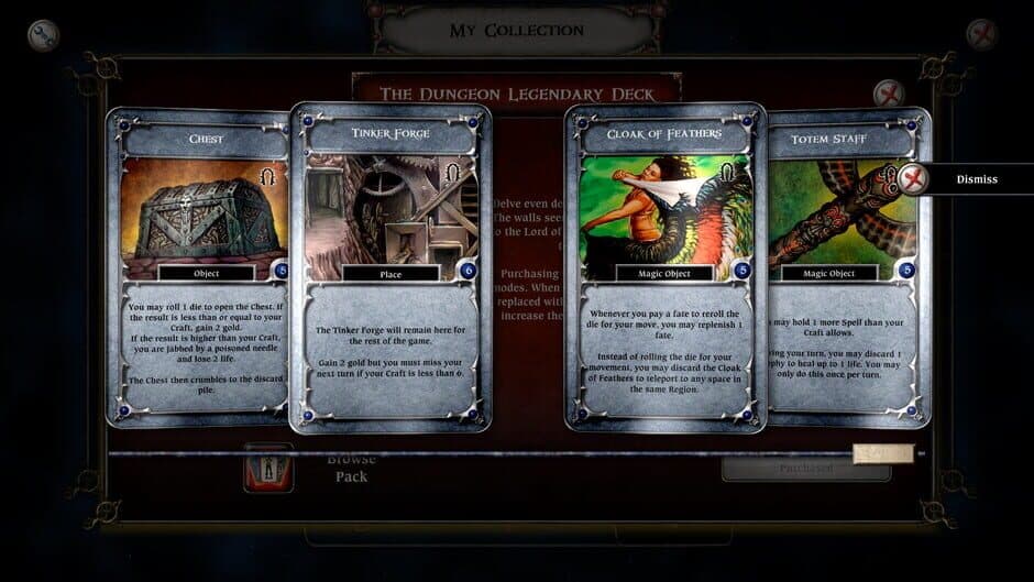 Скриншот 3 из Talisman: The Dungeon Expansion - Legendary Deck