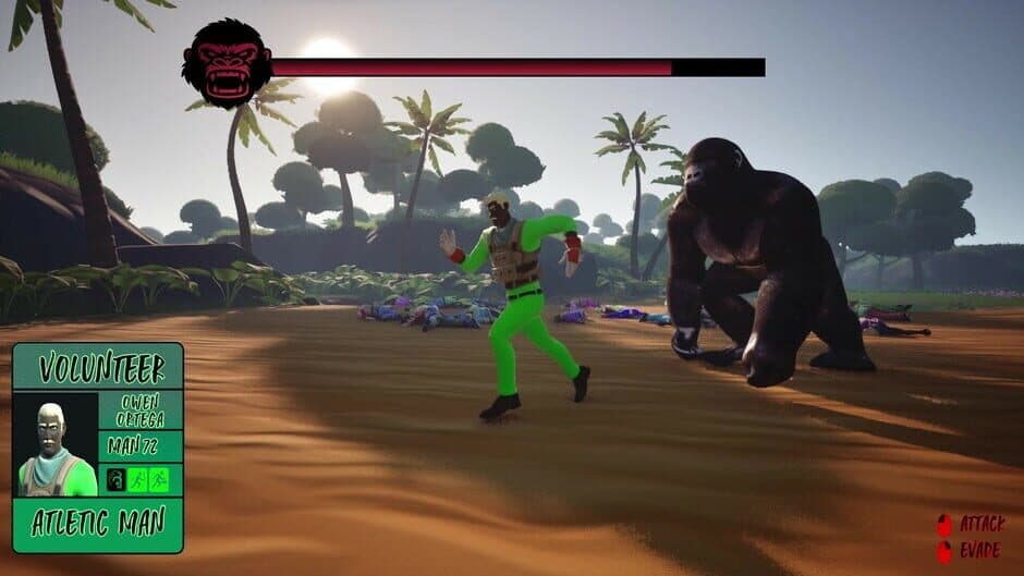 Скриншот 12 из 100 Men Vs Gorilla