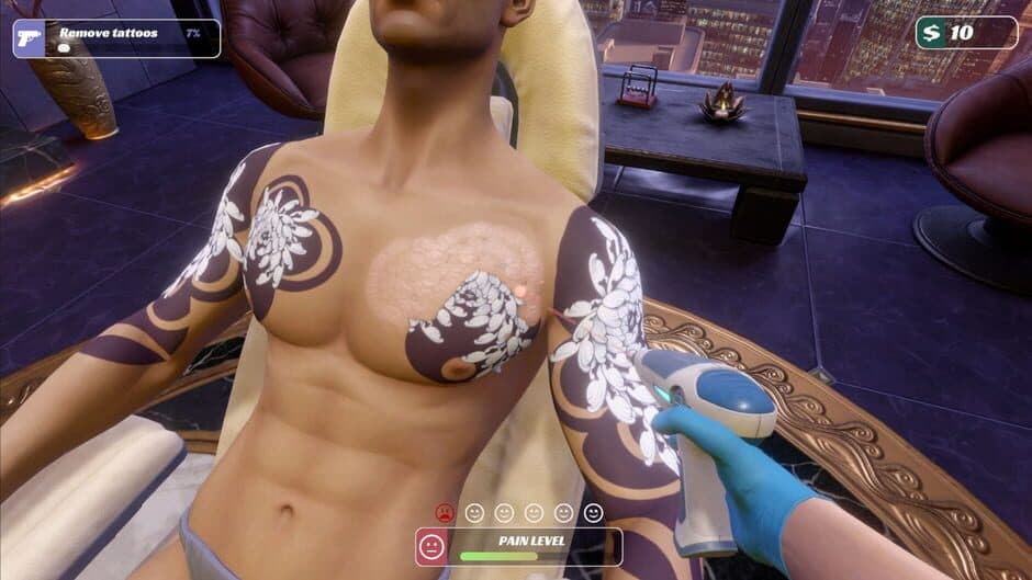 Скриншот 6 из Tattoo Removal Simulator