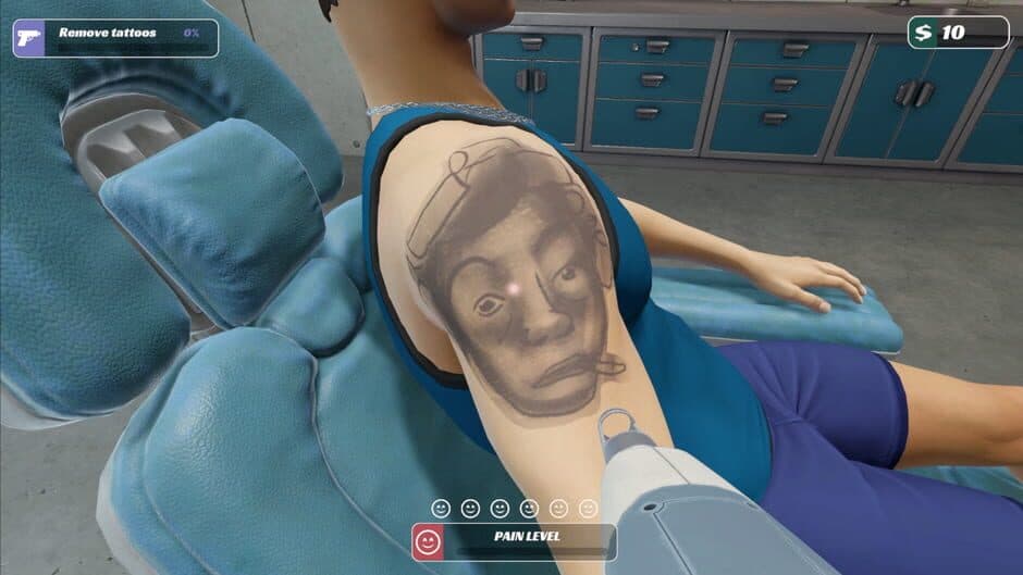 Скриншот 10 из Tattoo Removal Simulator
