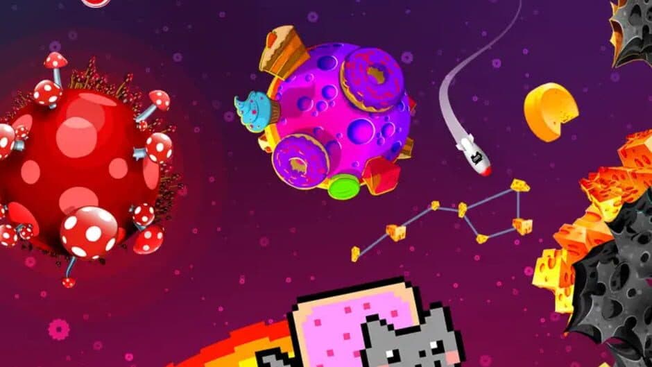 Скриншот 1 из Nyan Cat: The Space Journey