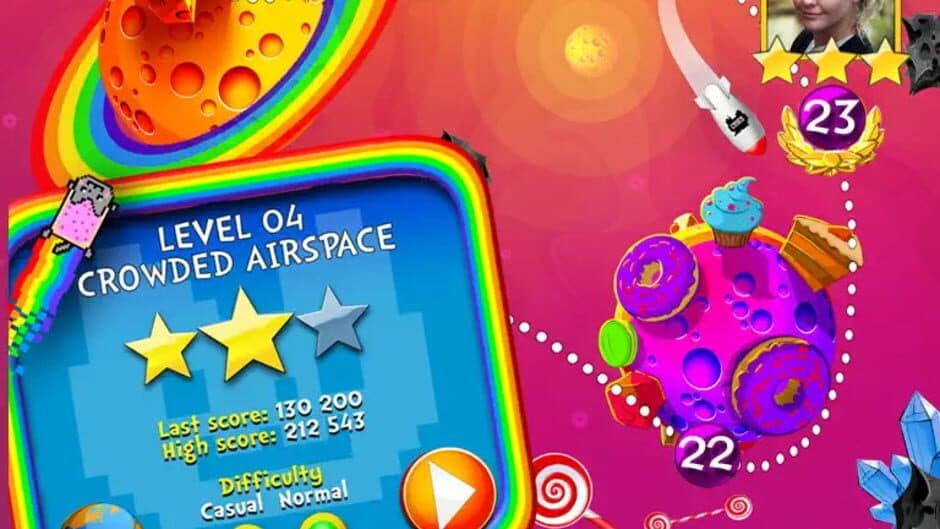 Скриншот 5 из Nyan Cat: The Space Journey