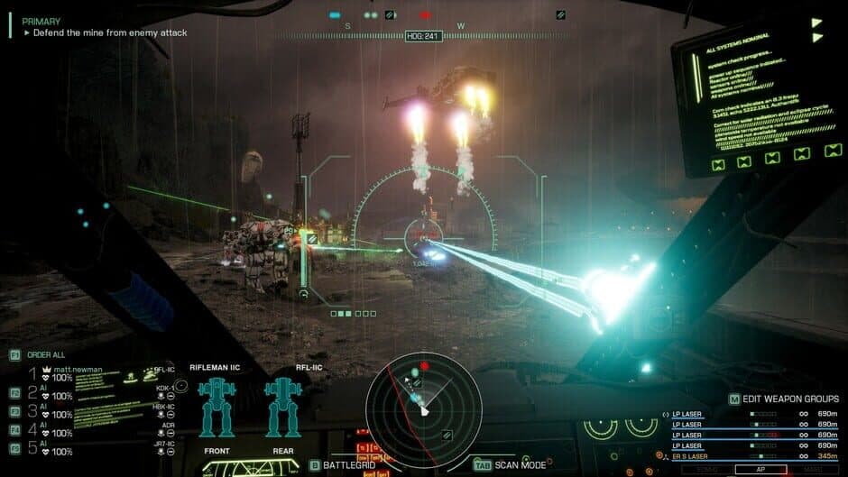 Скриншот 1 из Mechwarrior 5: Clans - Ghost Bear Flash Storm