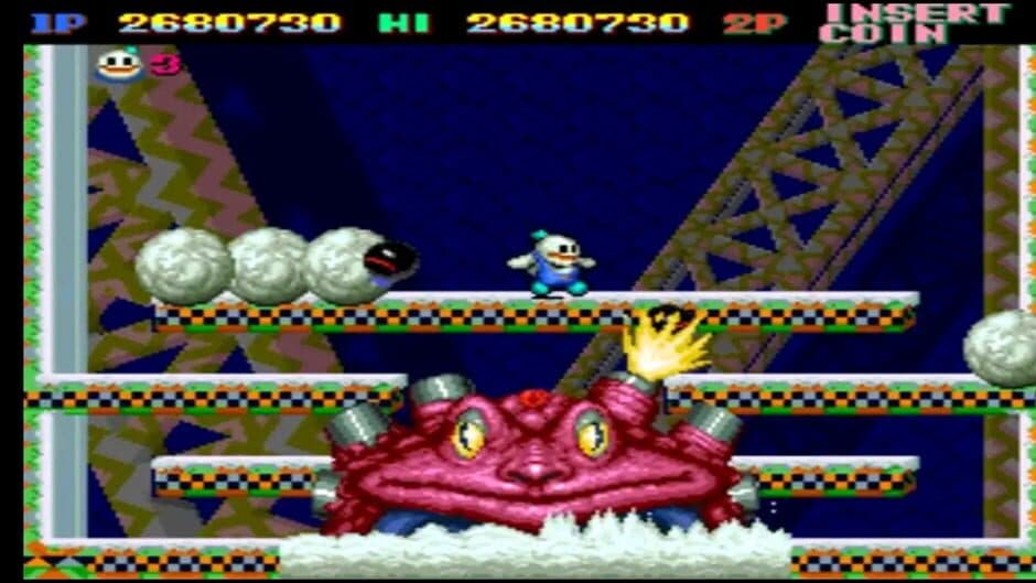 Скриншот 1 из Snow Bros. Classic