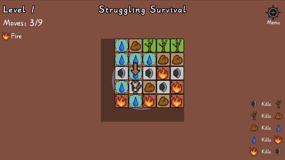 Скриншот 1 из Monkey King: Five Elements Survival