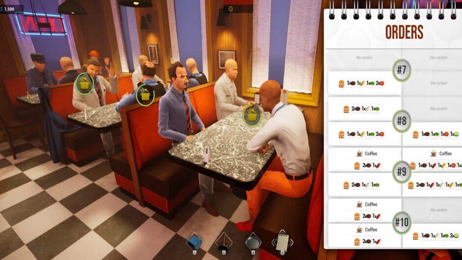 Скриншот 1 из Diner Simulator