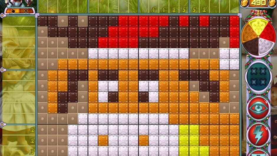 Скриншот 1 из Rainbow Mosaics 10: Christmas Helper