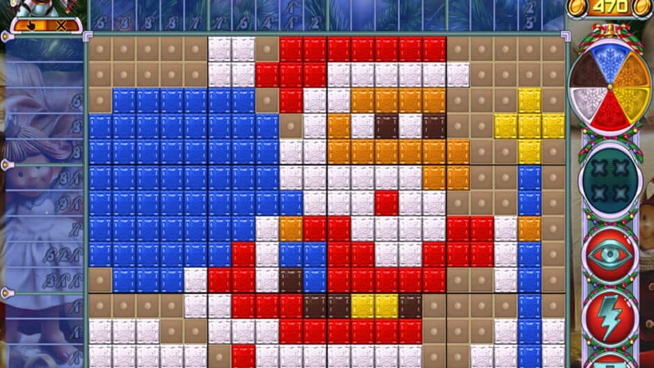 Скриншот 3 из Rainbow Mosaics 10: Christmas Helper