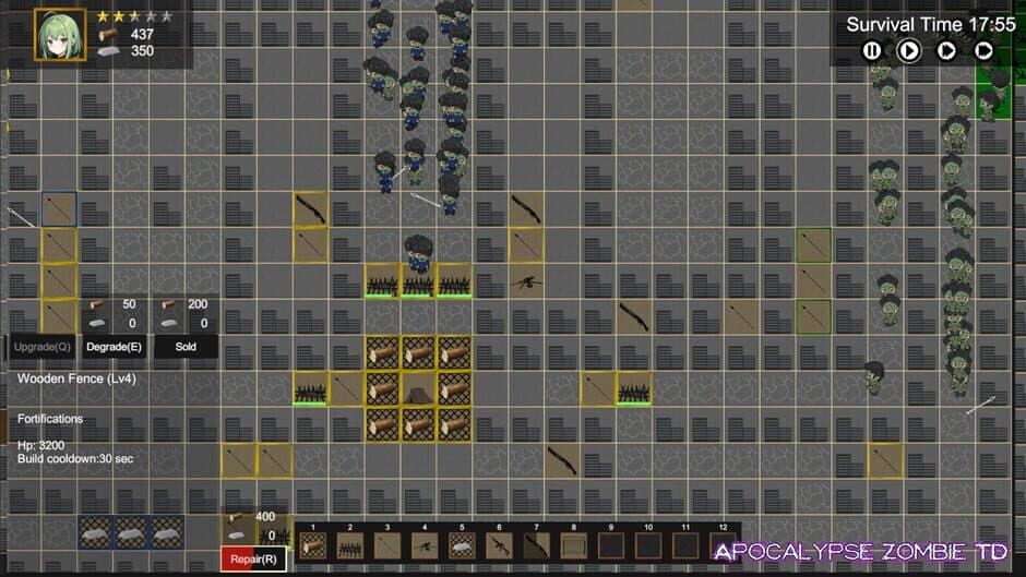 Скриншот 3 из Apocalypse Zombie TD