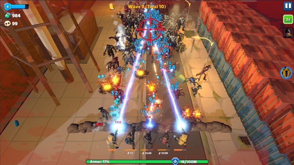 Скриншот 5 из Idle Zombie Wave: Survivors