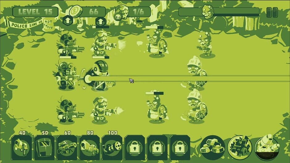 Скриншот 3 из Soldiers vs. Zombies: Tower Defense