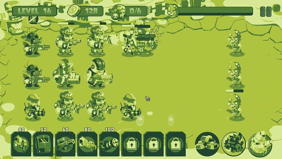 Скриншот 5 из Soldiers vs. Zombies: Tower Defense