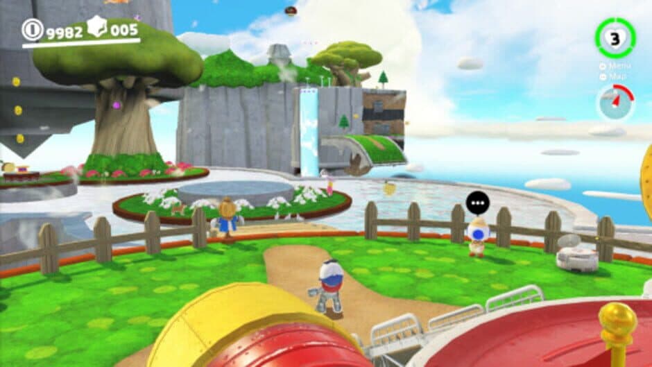 Скриншот 1 из Super Mario Odyssey: Fluffy Bluff Kingdom