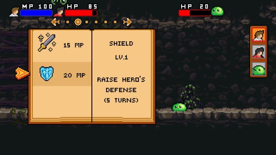 Скриншот 2 из MultiEnding Heroes