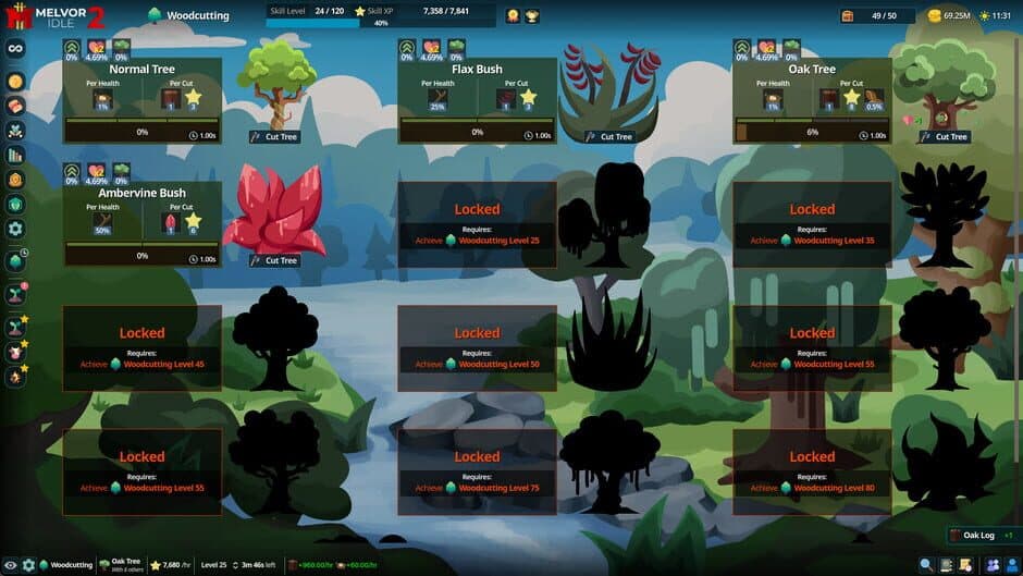 Скриншот 1 из Melvor Idle 2