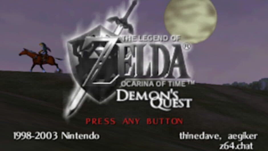 Скриншот 1 из The Legend of Zelda: Demon's Quest