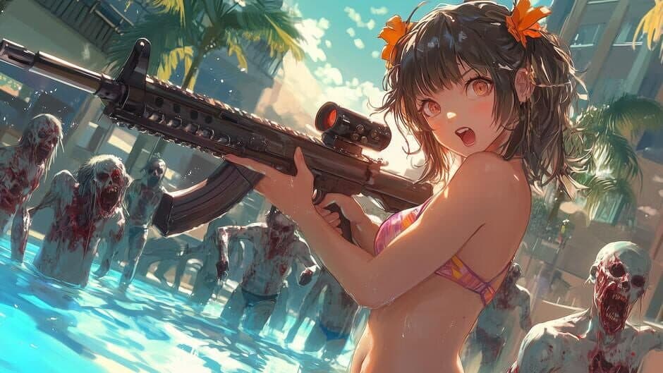 Скриншот 2 из Hentai Girls Zombie Defense