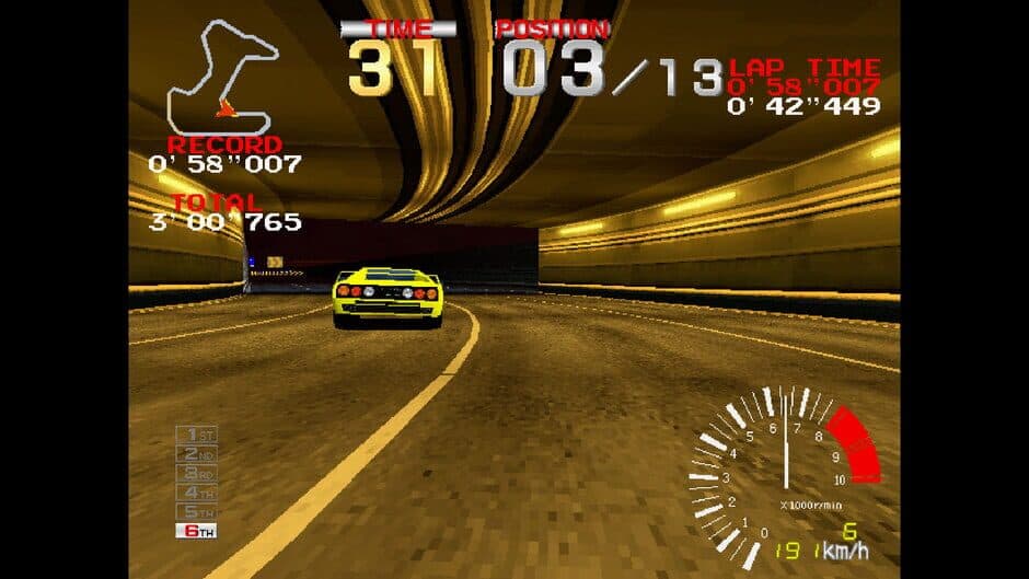 Скриншот 3 из Arcade Archives 2: Ridge Racer