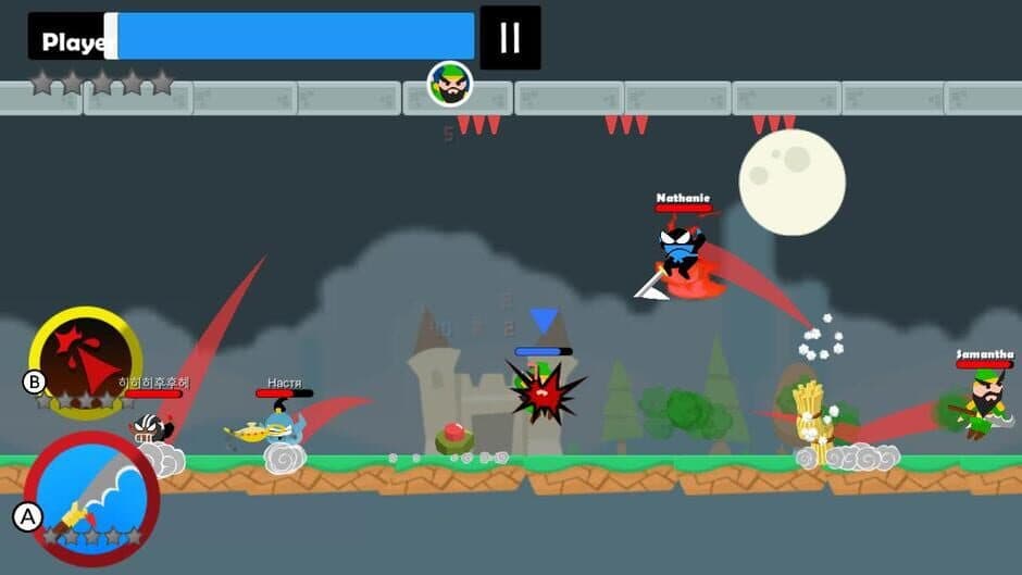 Скриншот 4 из Jumping Ninja Battle