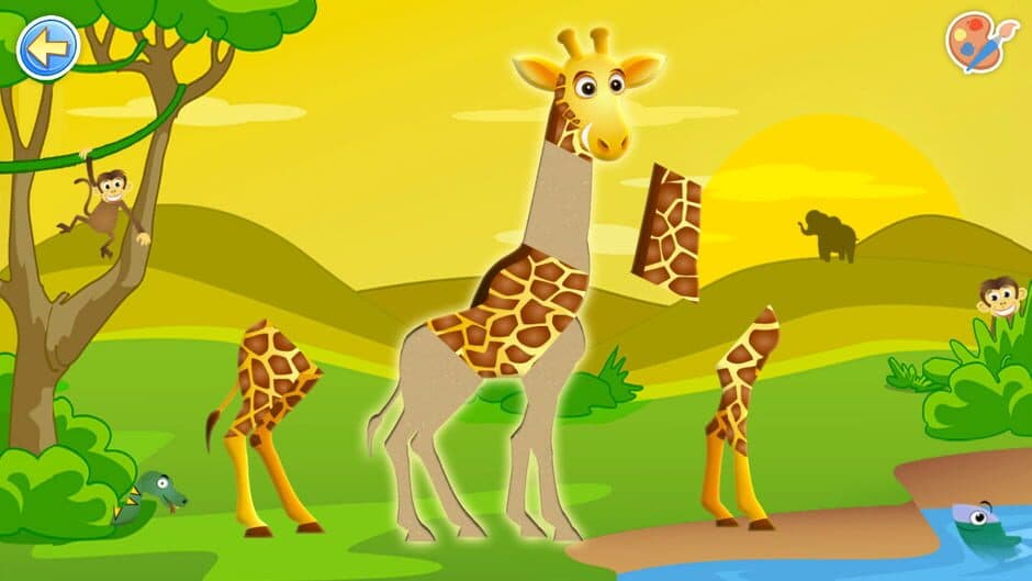 Скриншот 6 из Puzzles & Colors: Games for Kids - Toddler Coloring Book Draw Paint