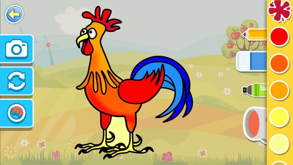 Скриншот 2 из Puzzles & Colors: Games for Kids - Farm Animals