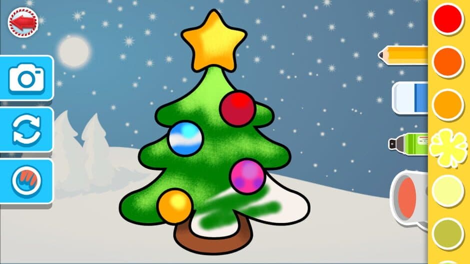 Скриншот 2 из Puzzles & Colors: Games for Kids - Christmas