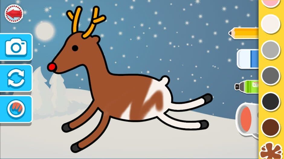 Скриншот 4 из Puzzles & Colors: Games for Kids - Christmas