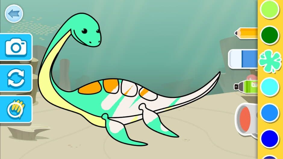 Скриншот 4 из Puzzles & Colors: Games for Kids - Dinosaurs