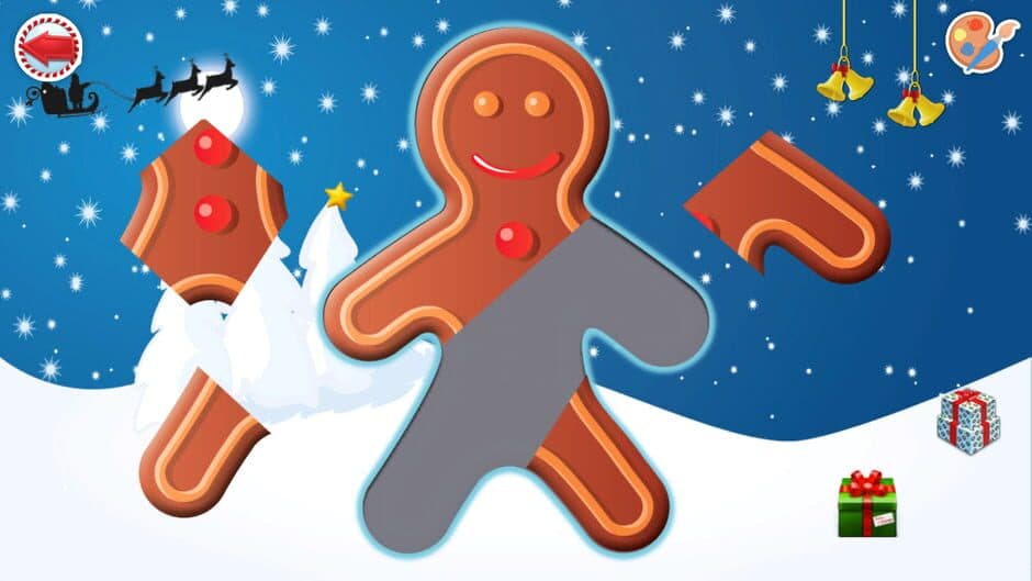 Скриншот 5 из Puzzles & Colors: Games for Kids - Christmas