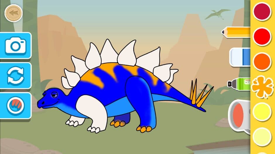 Скриншот 6 из Puzzles & Colors: Games for Kids - Dinosaurs
