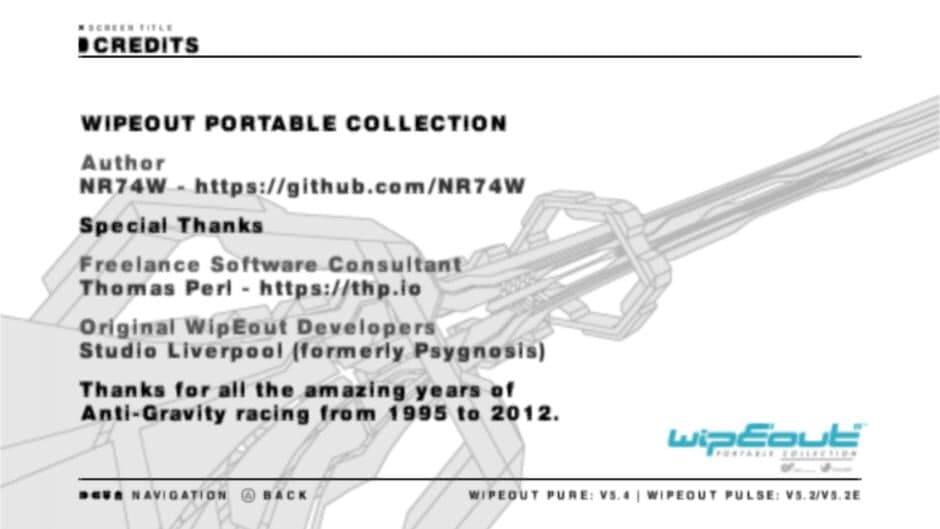 Скриншот 2 из Wipeout Portable Collection