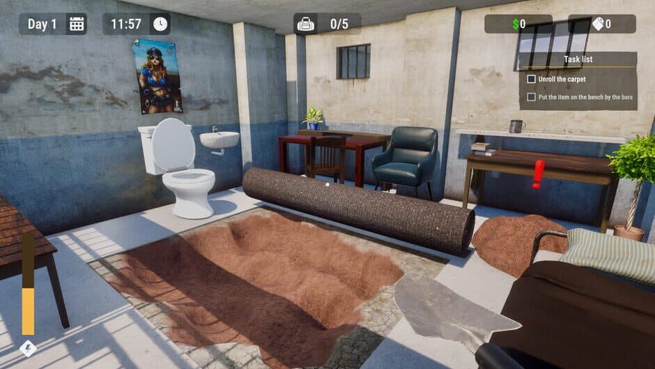 Скриншот 6 из Prison Escape Simulator: Dig Out