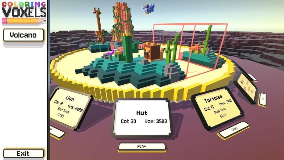 Скриншот 3 из Coloring Voxels
