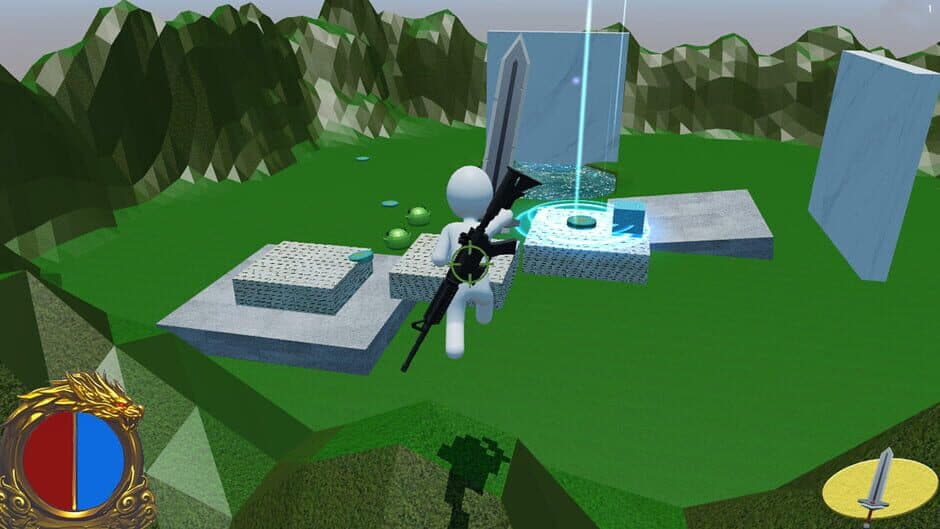 Скриншот 2 из Third-person Shooter and Platform Jumping and Level-based Adventure