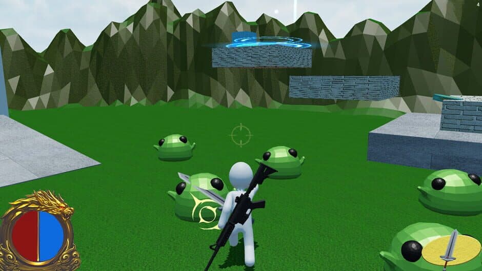 Скриншот 4 из Third-person Shooter and Platform Jumping and Level-based Adventure
