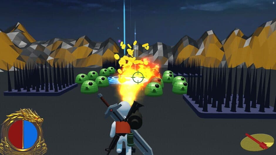 Скриншот 9 из Third-person Shooter and Platform Jumping and Level-based Adventure