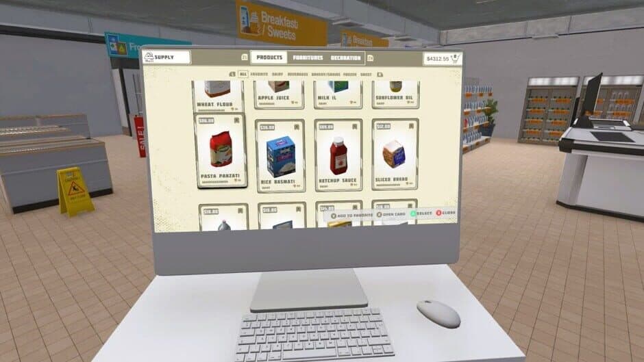 Скриншот 4 из Supermarket Simulator 2025