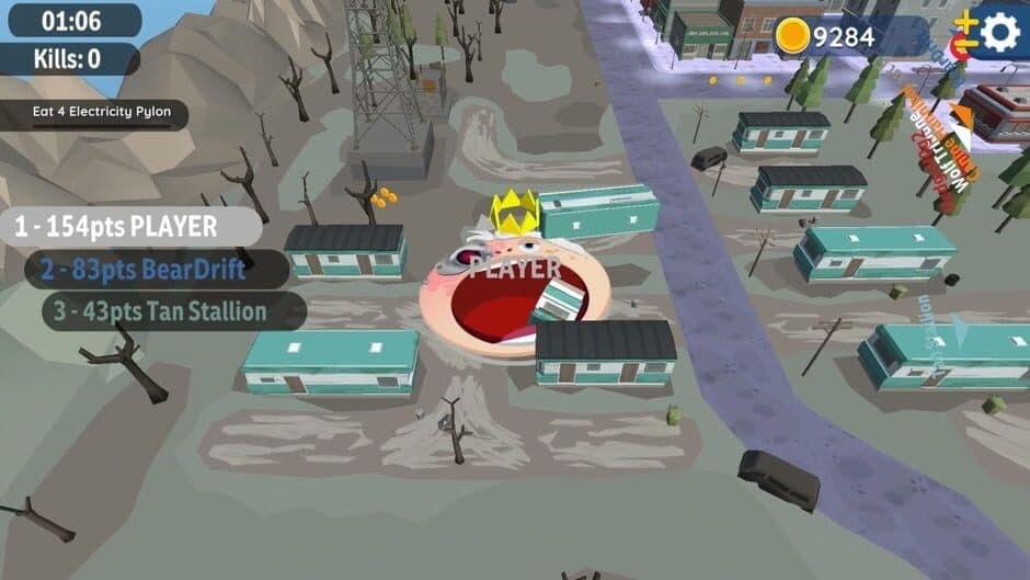 Скриншот 1 из Hole io: Apocalypse DLC